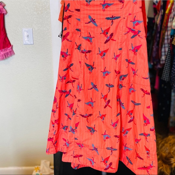 Free People Sunshine of your Love Bird Dress - Picture 9 of 11